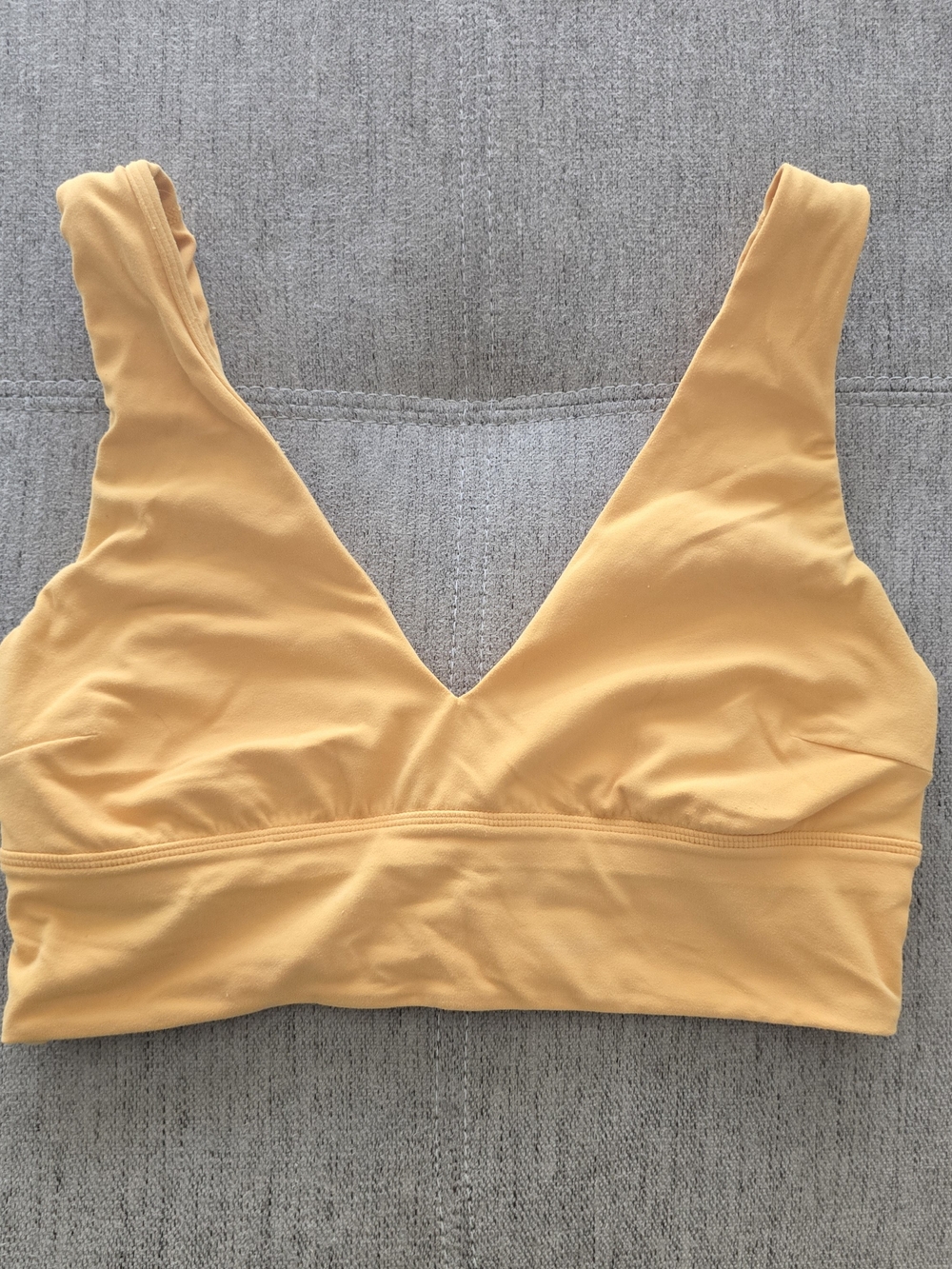Lululemon Athletica V-Neck Bralette in Sherbert